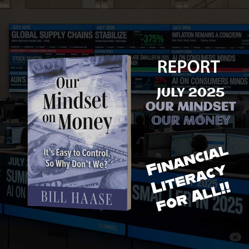 A large percentage of Americans (66-78%) live paycheck to paycheck. LESSONS FROM THE BOOK - YOUR MINDSET ON MONEY JULY 2025