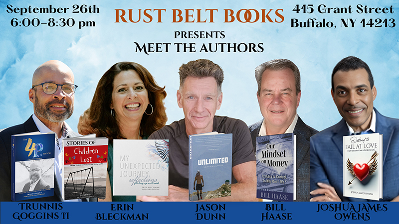 RUST BELT BOOKSTORE SPEAKING ENGAGEMENT